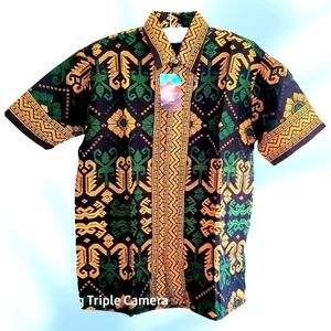 Authentic Indonesian Hand Art Batik Shirt